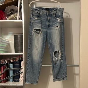 Lucky Brand Relaxed Fit Distressed Jeans